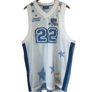 Harlem Globetrotters #22 Curly Neal Platinum Fubu Size 2XL Stitched Jersey